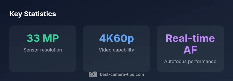 Key statistics for Sony a7 iv